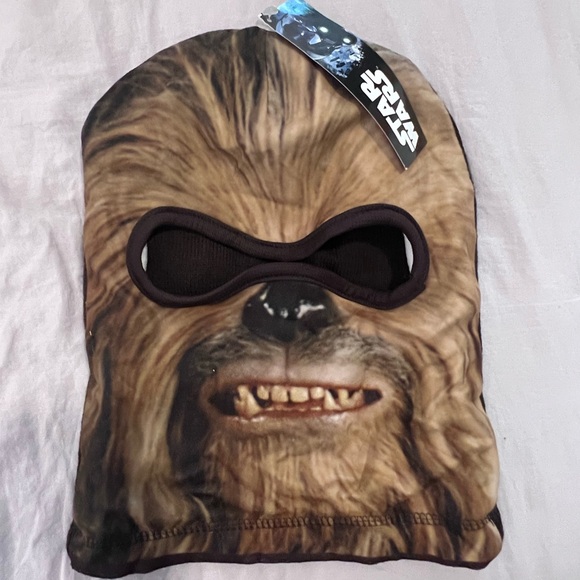Disney Other - Star Wars Chewbacca Full Face Mask- Adult NWT